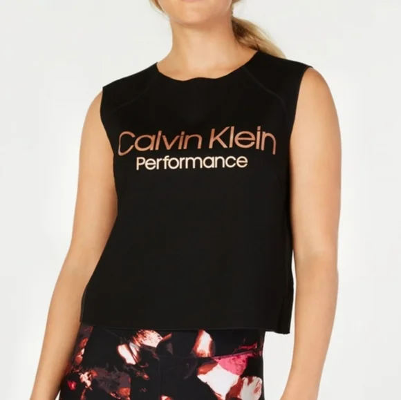 Calvin klein cheap performance tops